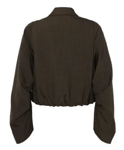 Dames jas groen