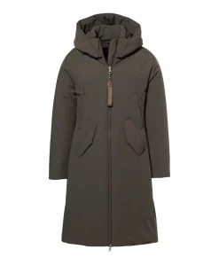 Dames jas groen