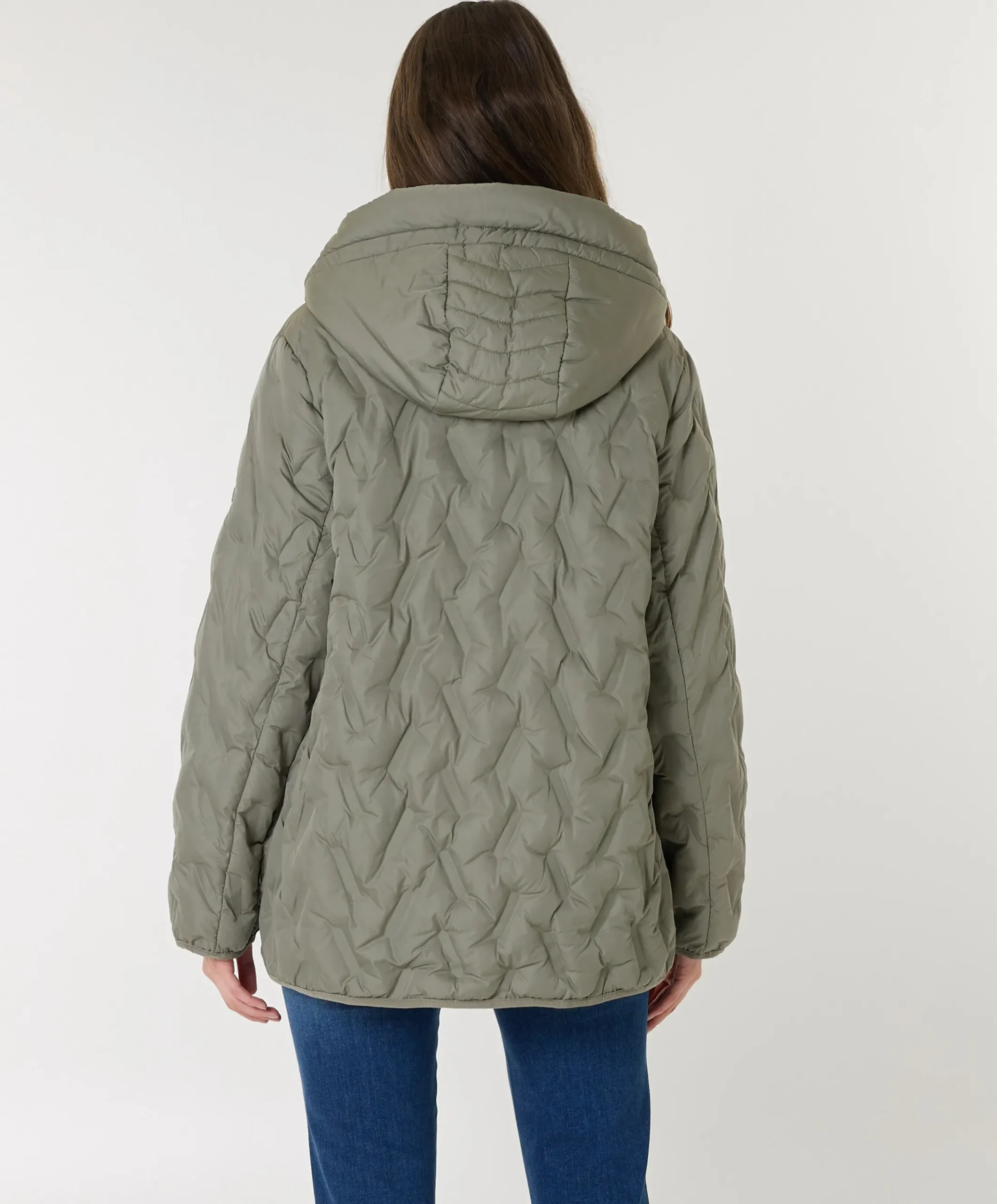Dames jas groen