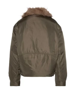Dames jas groen