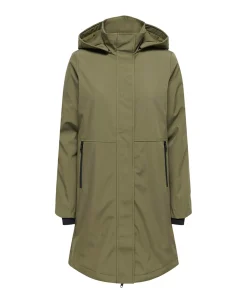 Dames jas groen