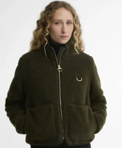 Dames jas groen