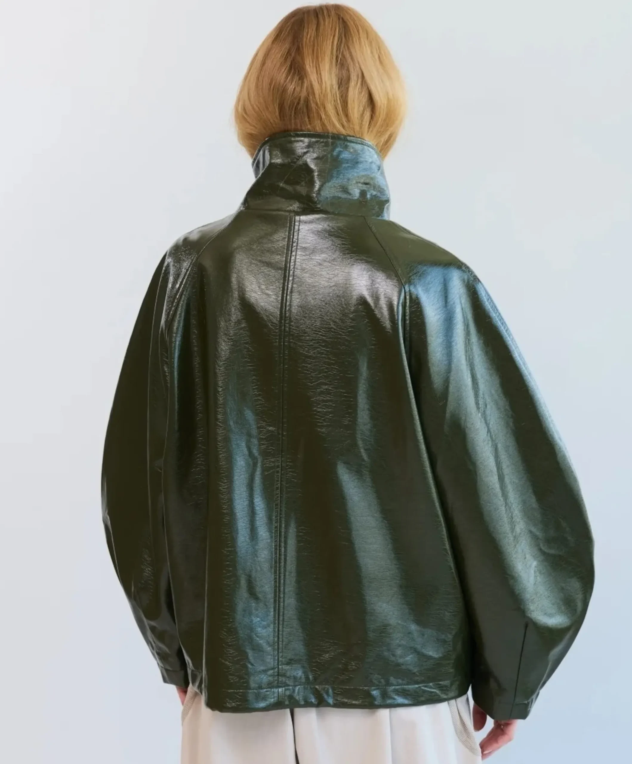 Dames jas groen