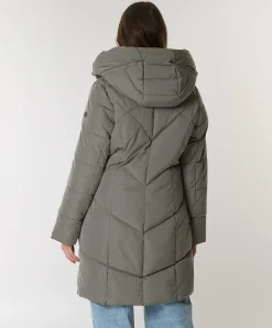 Dames jas groen