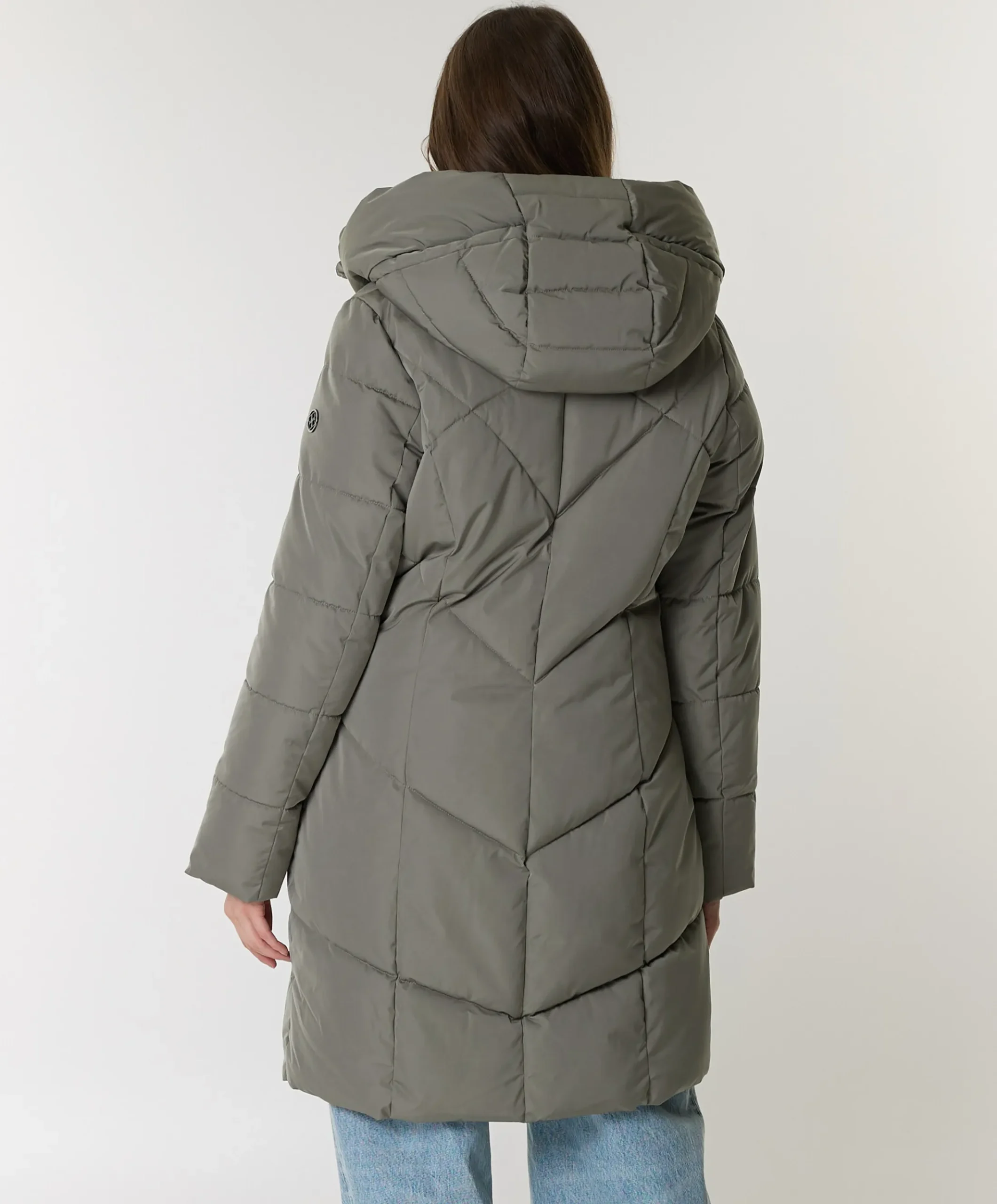 Dames jas groen