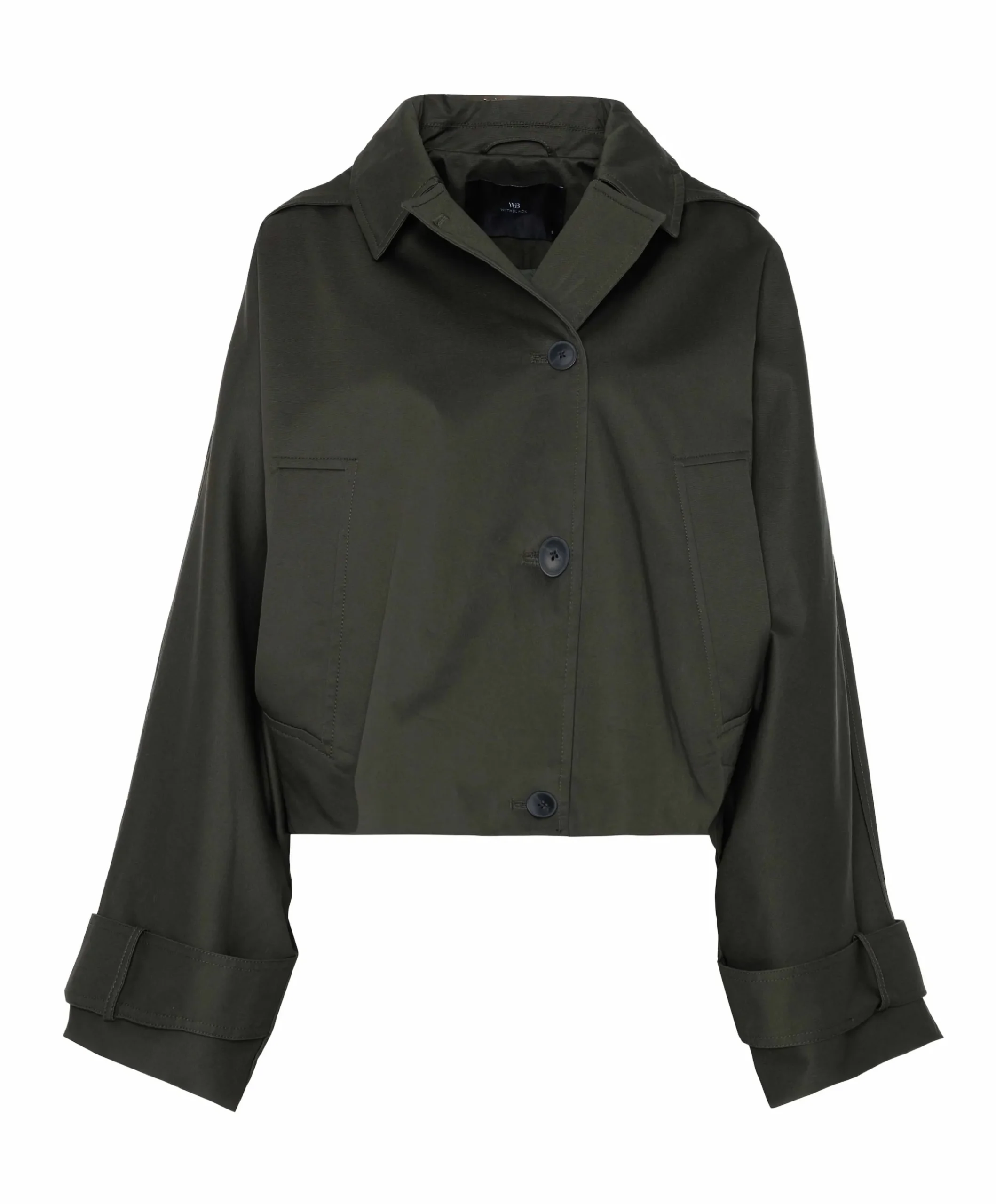 Dames jas groen