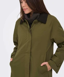 Dames jas groen