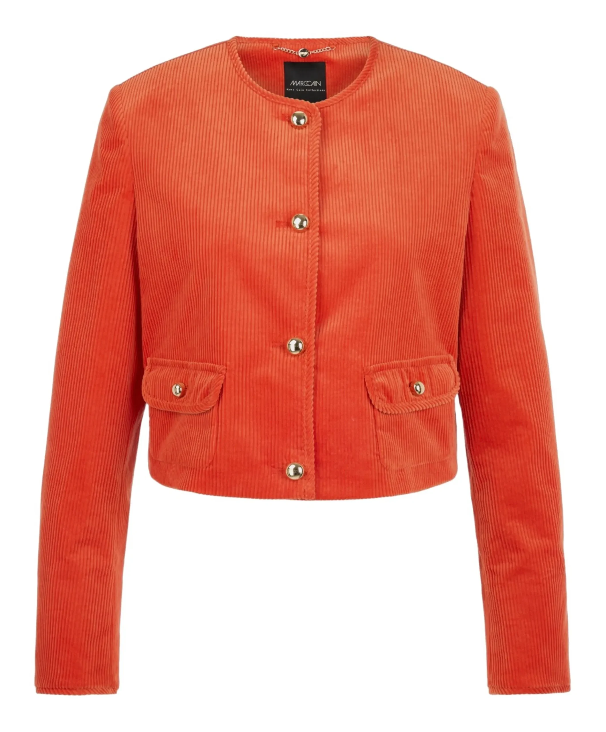 Dames jas oranje