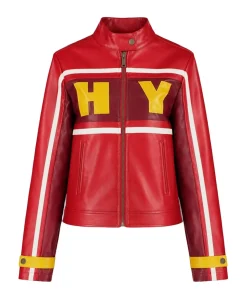 Dames jas rood