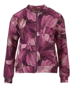 Dames jas roze
