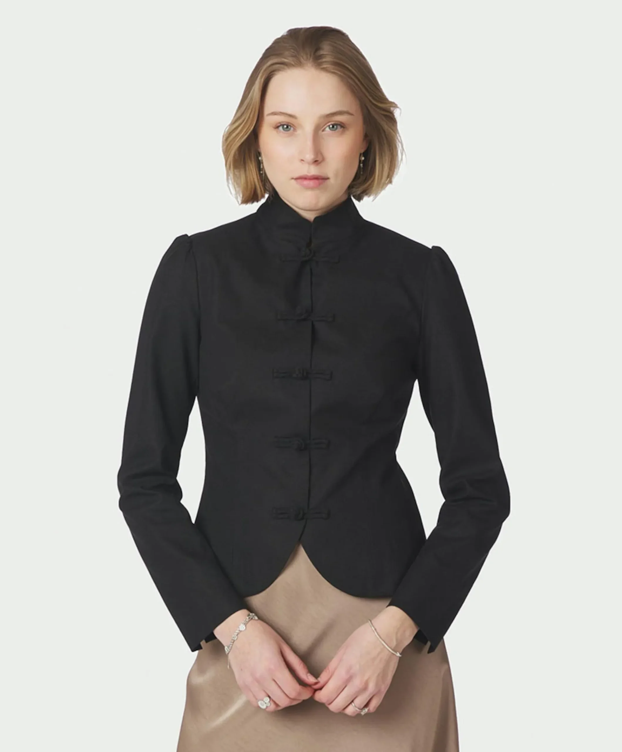 Dames jas zwart