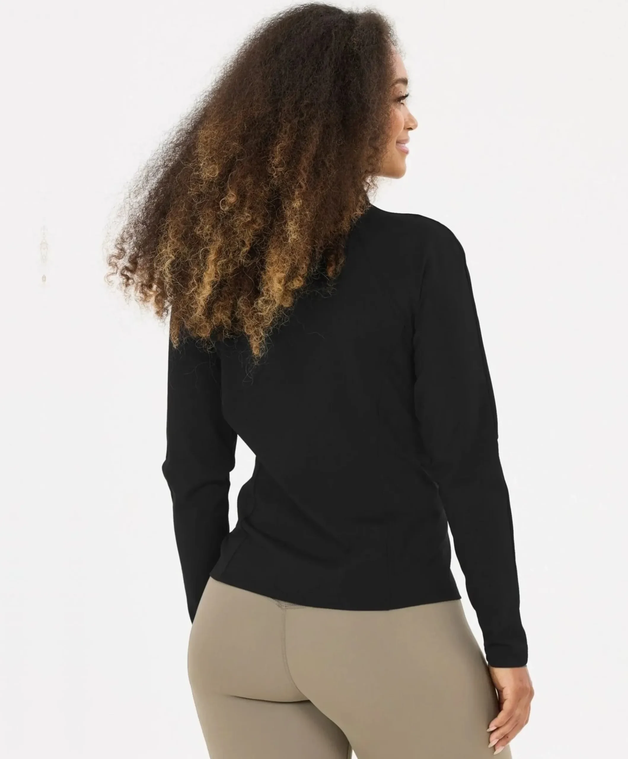 Dames jas zwart