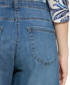 7/8 dames jeans blauw