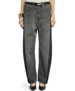dames jeans grijs