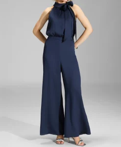 dames jumpsuit blauw