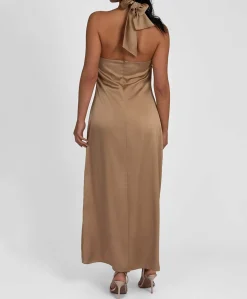 Dames jurk beige