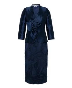Dames jurk blauw