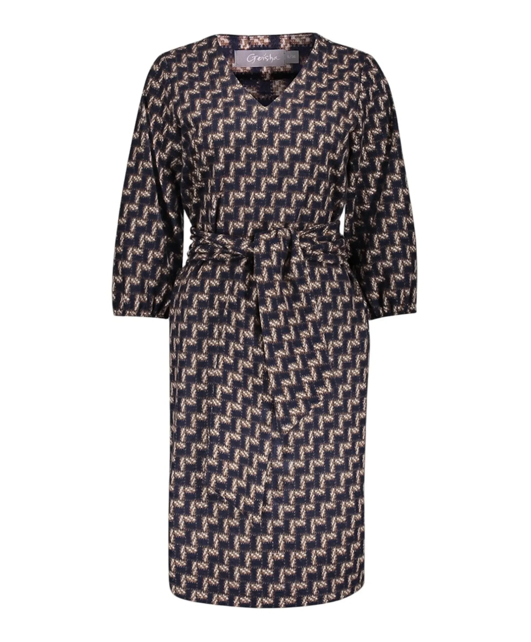 Dames jurk blauw