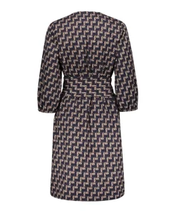 Dames jurk blauw