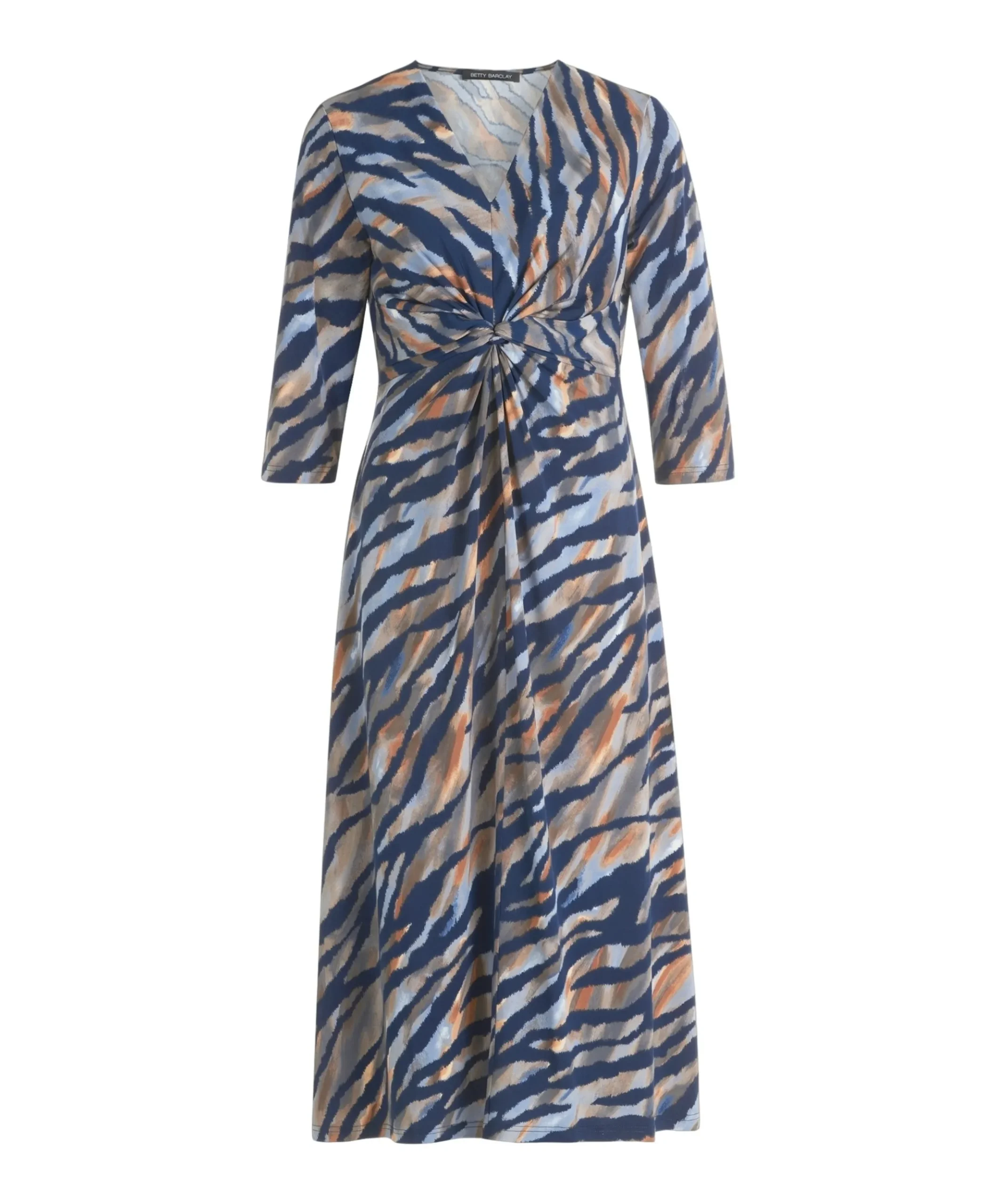 Dames jurk blauw