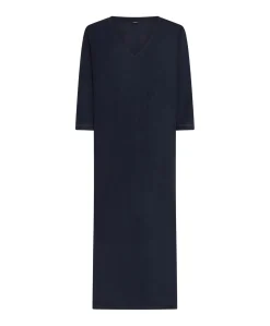 Dames jurk blauw