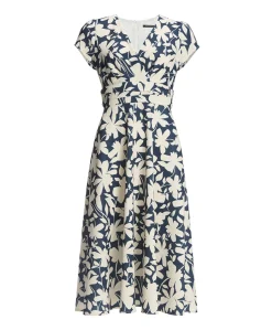 Dames jurk blauw