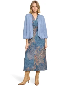Dames jurk blauw