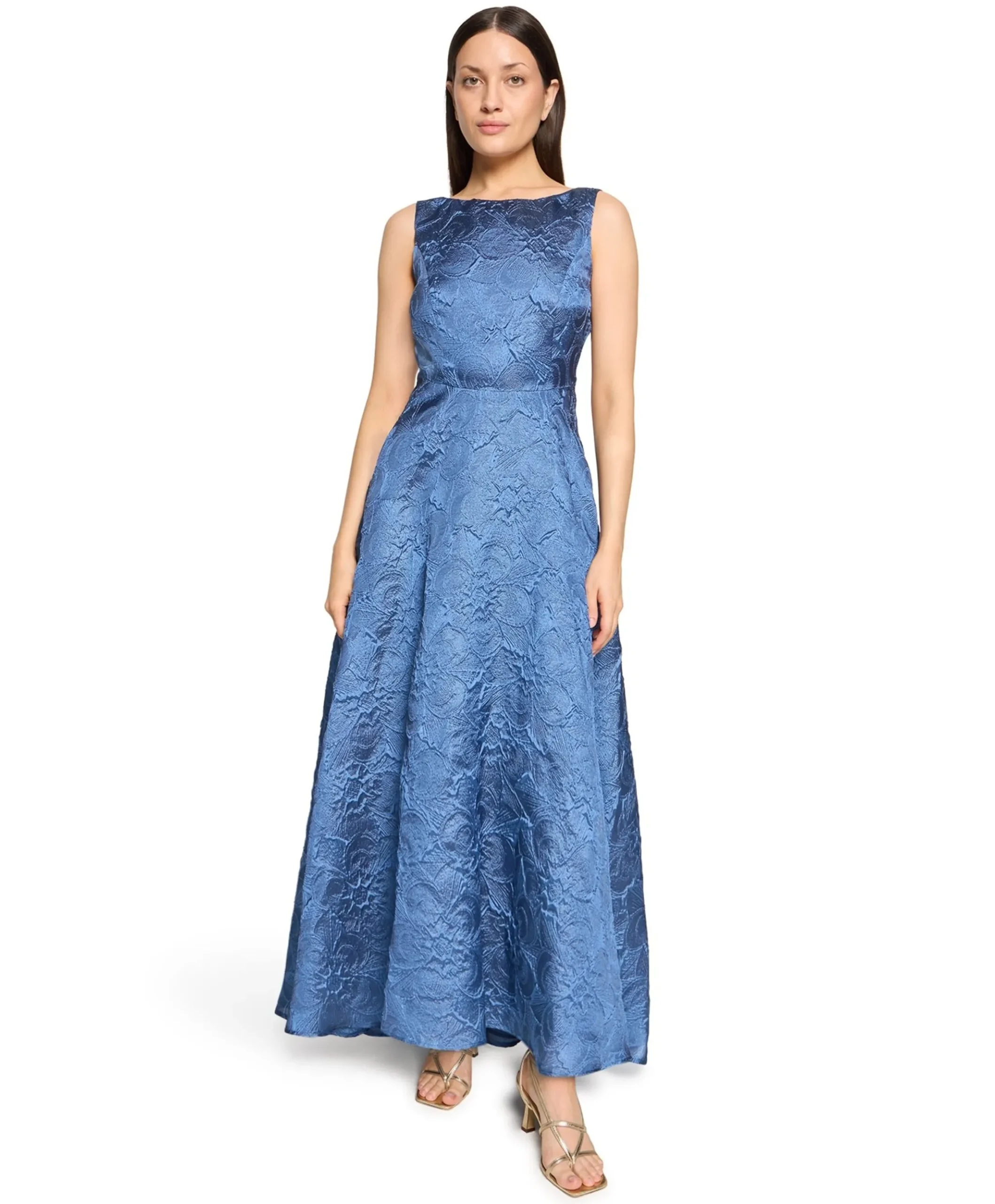 Dames jurk blauw
