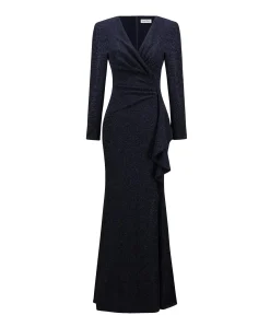 Dames jurk blauw