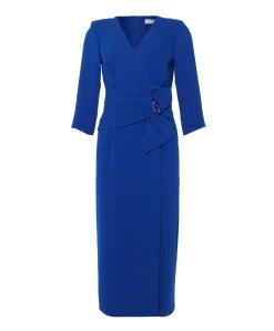 Dames jurk blauw