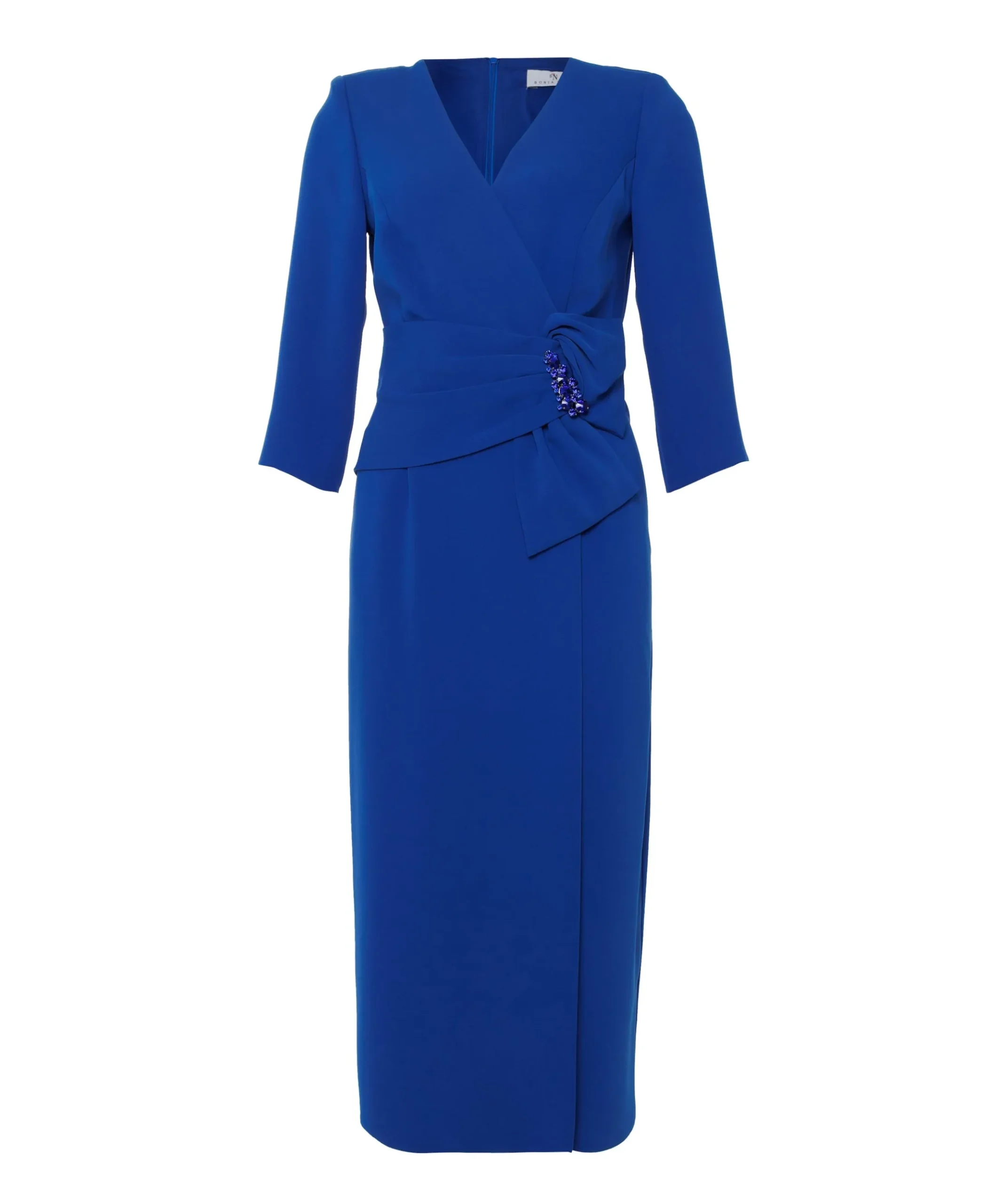 Dames jurk blauw