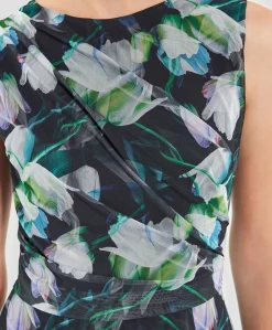 Dames jurk blauw