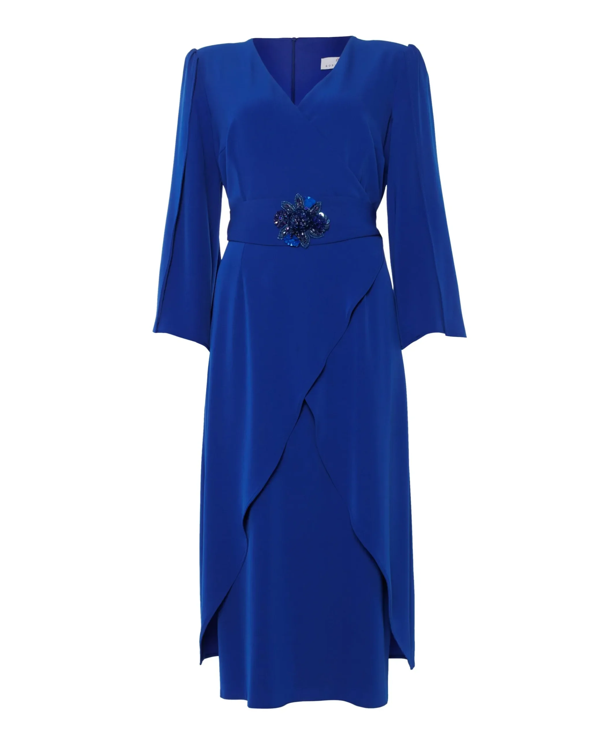 Dames jurk blauw