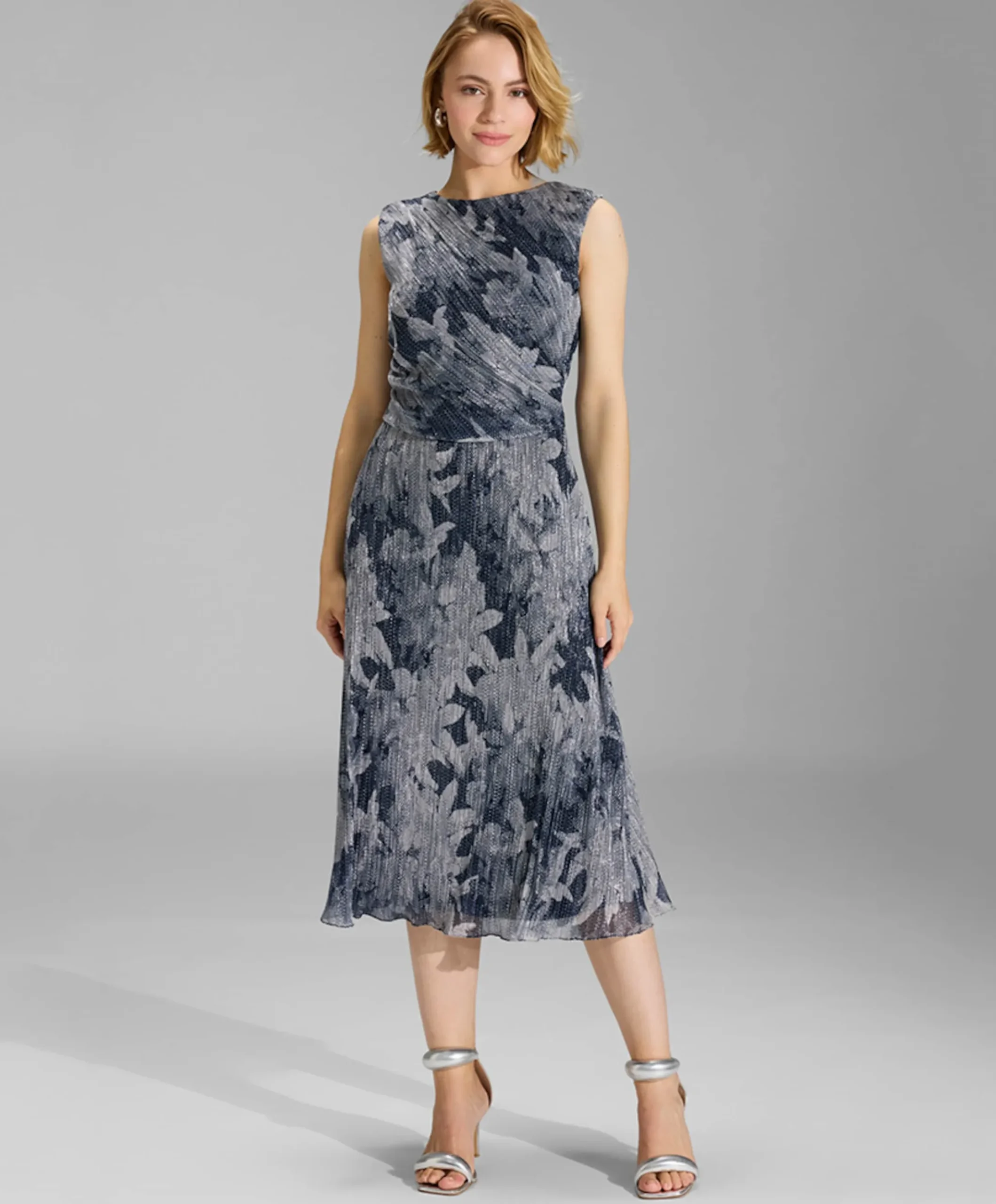Dames jurk blauw