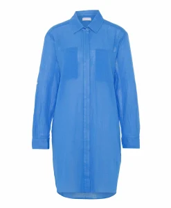 Dames jurk blauw