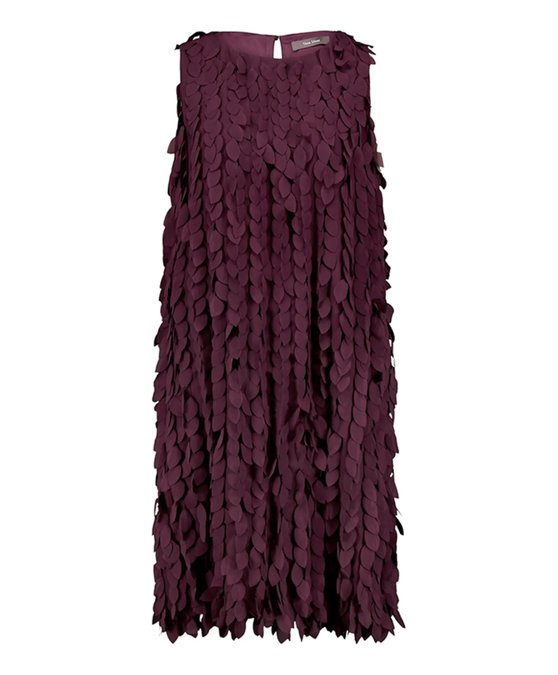 Dames jurk bordeaux