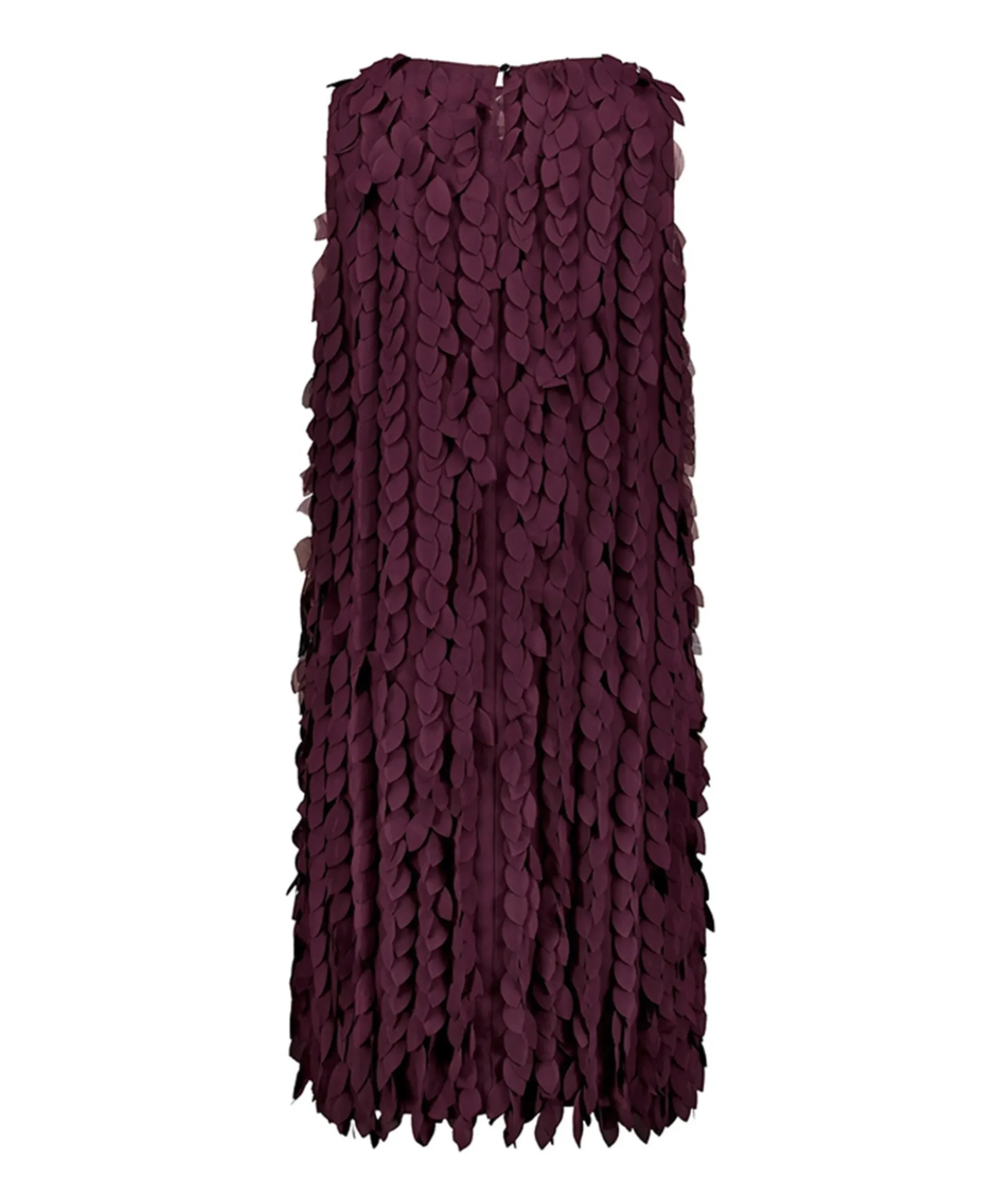 Dames jurk bordeaux