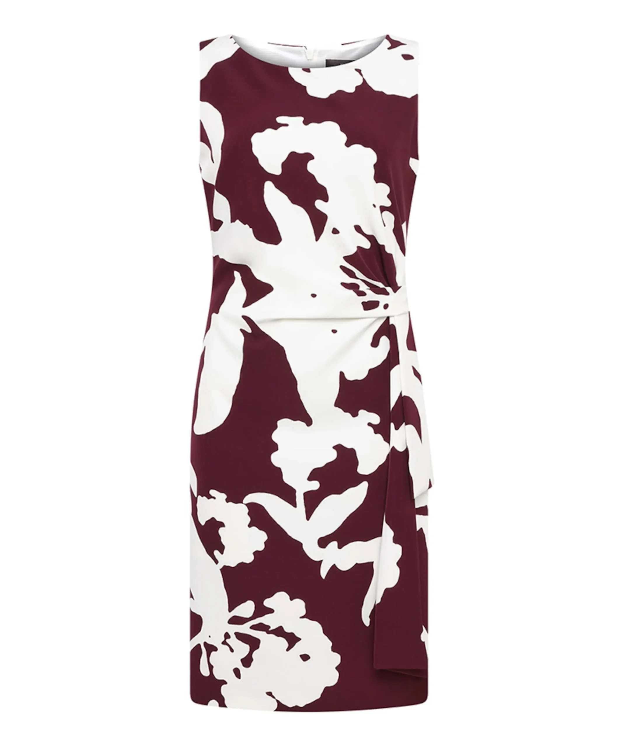 Dames jurk bordeaux