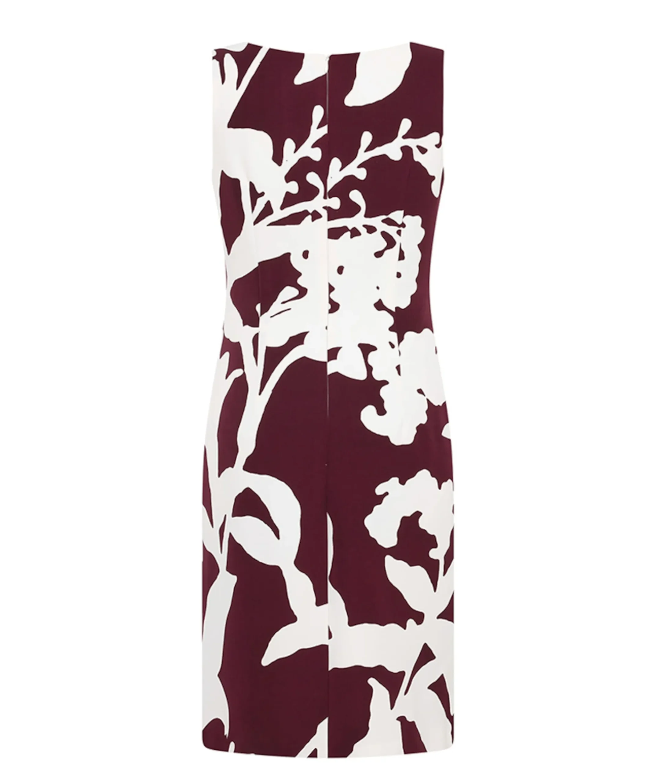 Dames jurk bordeaux