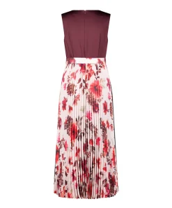 Dames jurk bordeaux