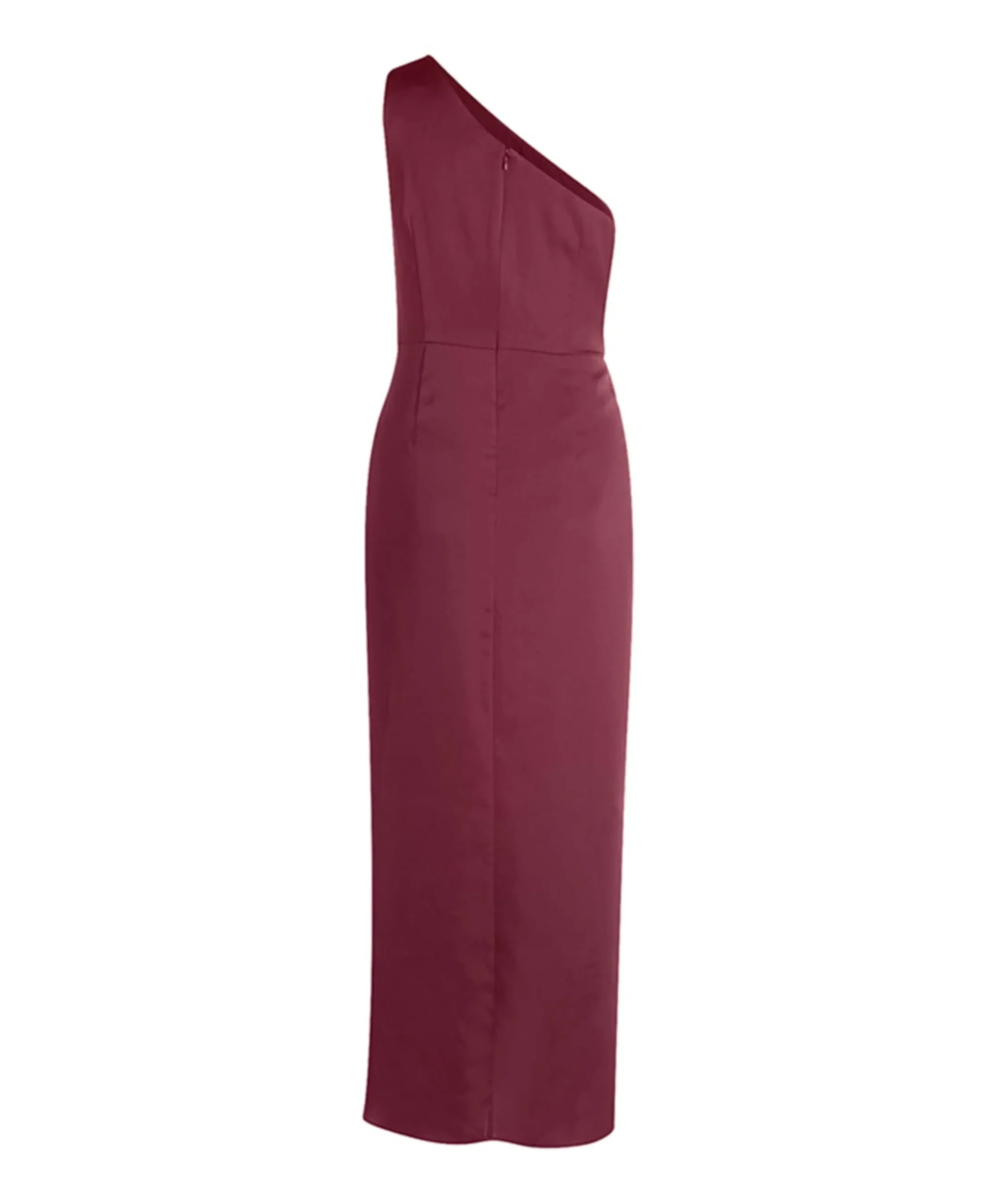 Dames jurk bordeaux