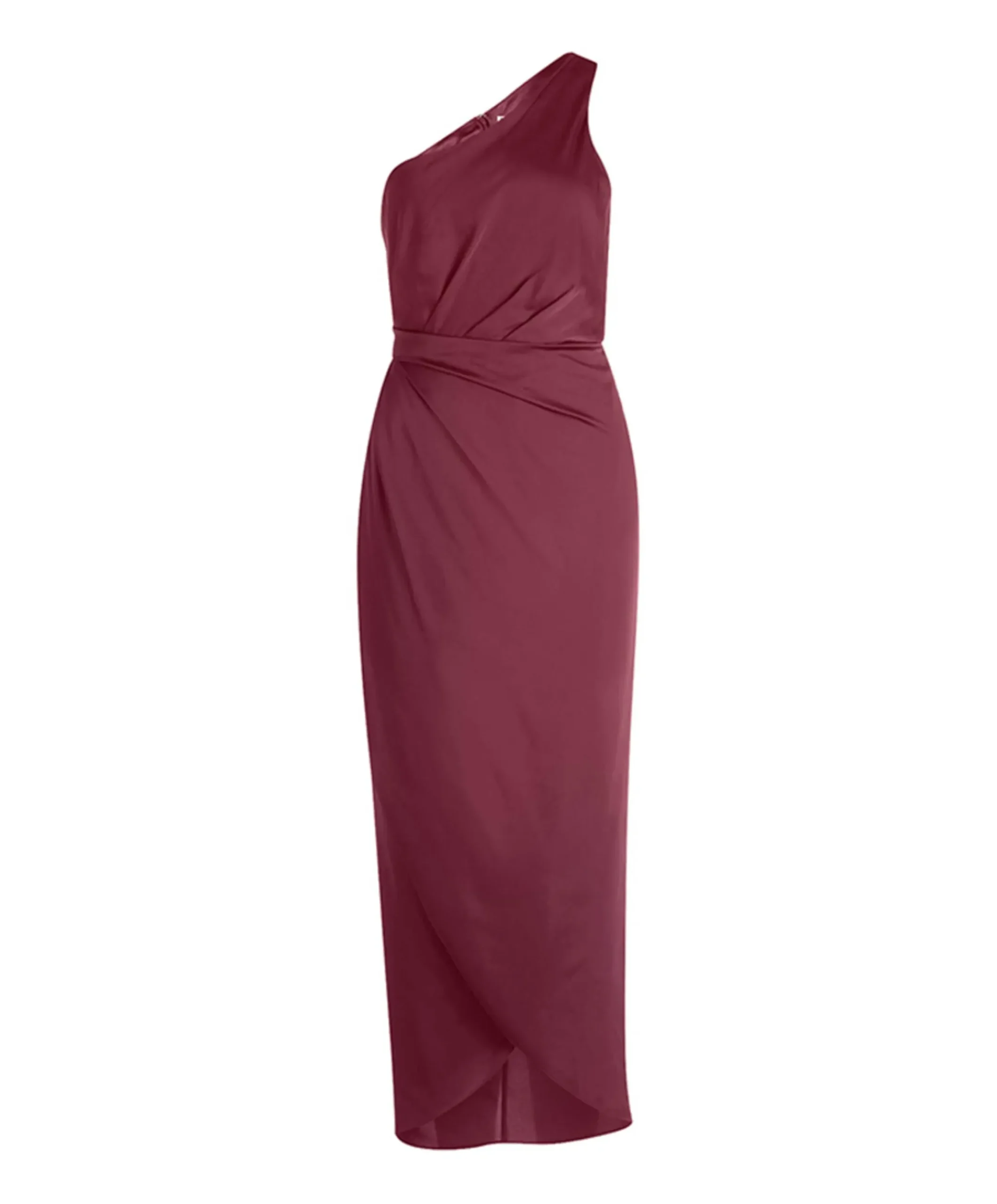 Dames jurk bordeaux