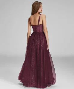 Dames jurk bordeaux