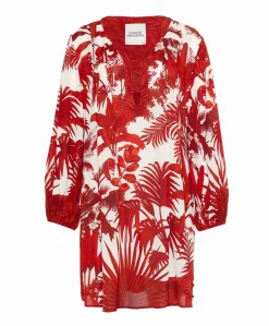 Dames jurk rood