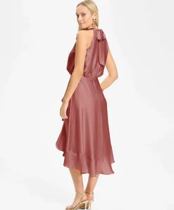 Dames jurk roze