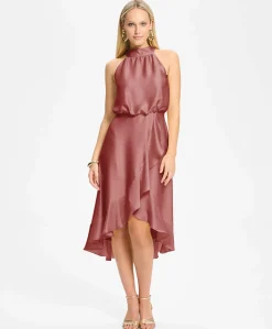 Dames jurk roze