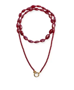 Dames ketting bordeaux