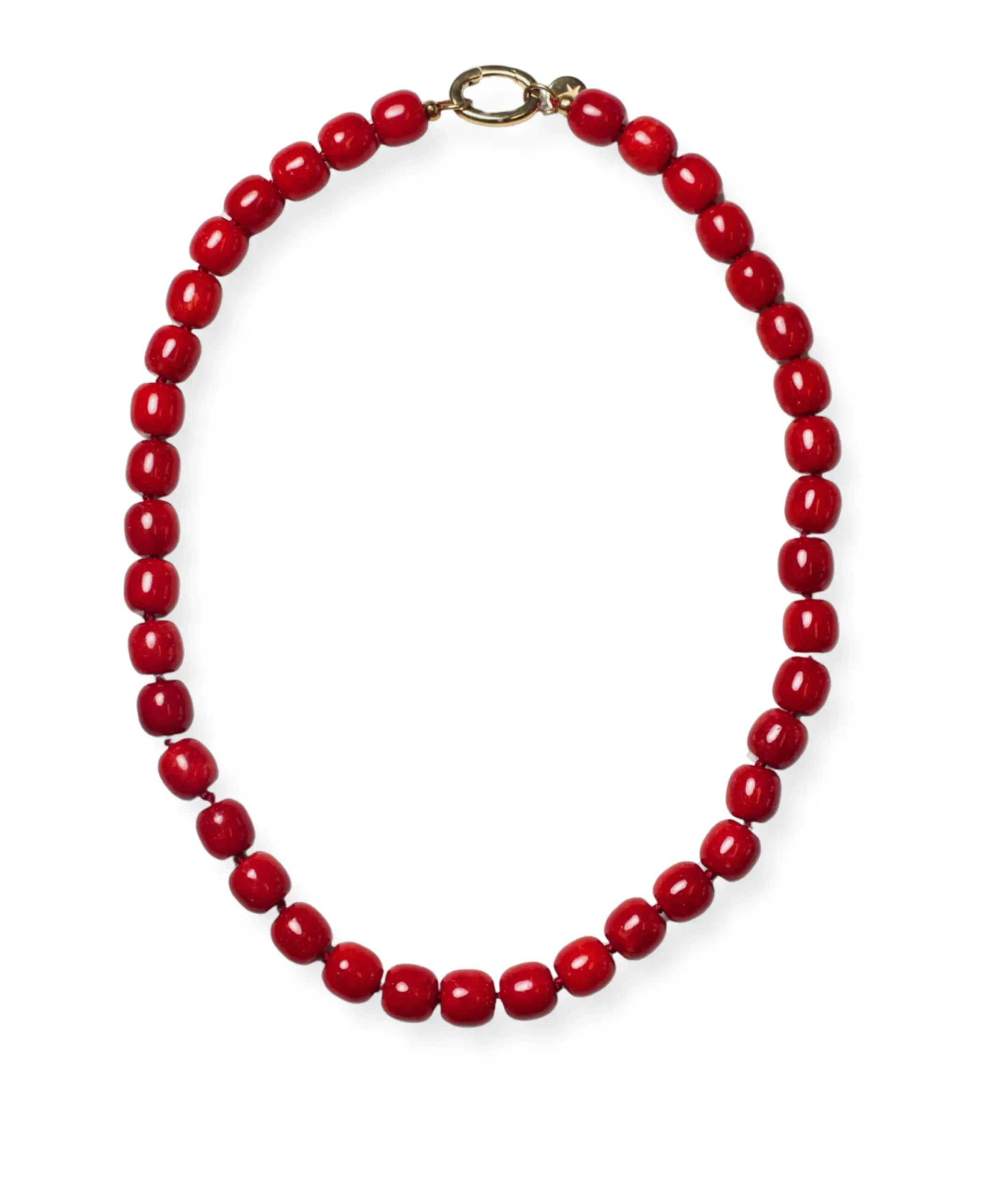 Dames ketting rood