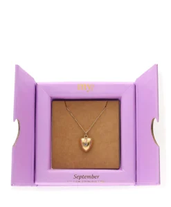 Dames ketting september goud