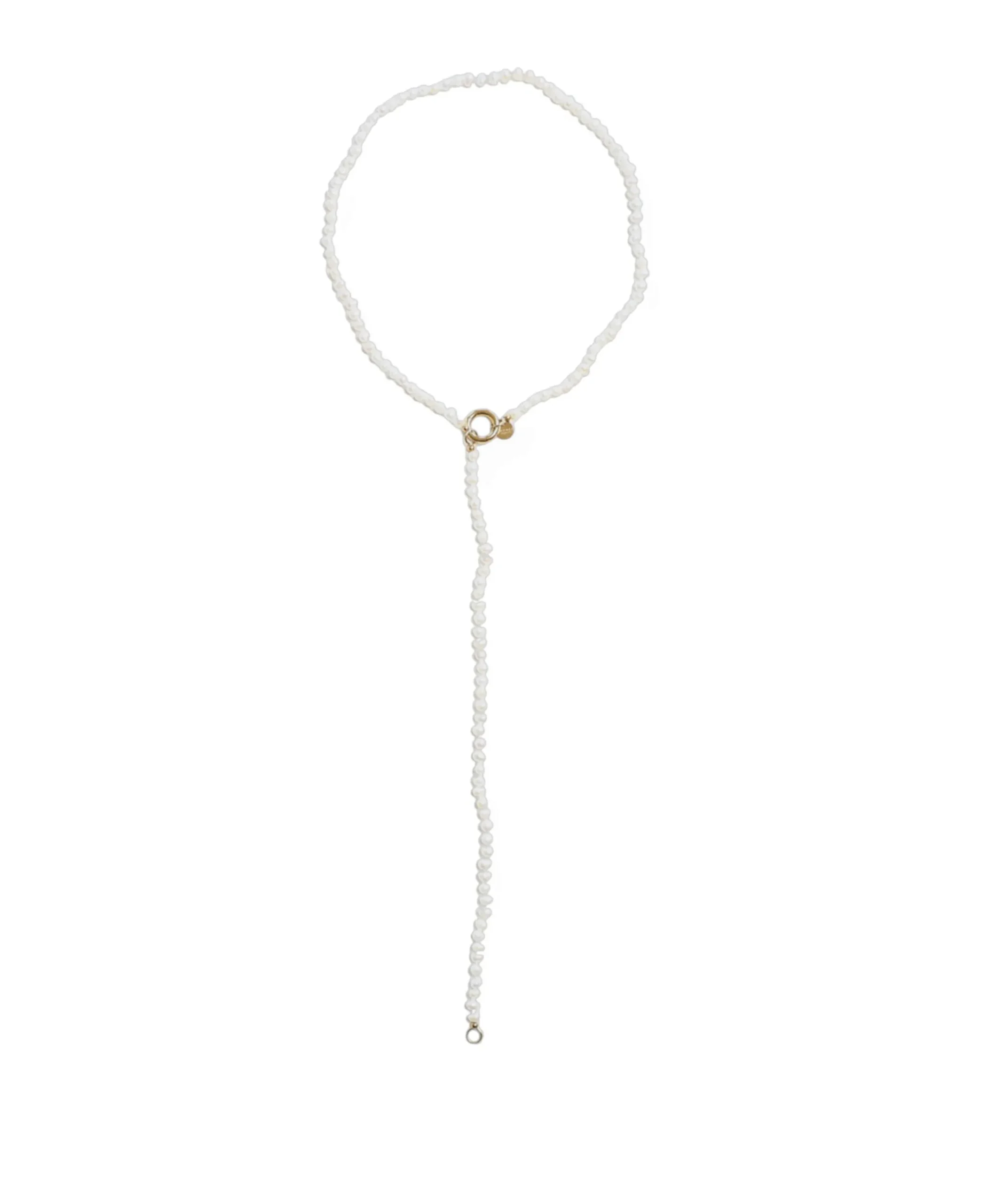 Dames ketting wit